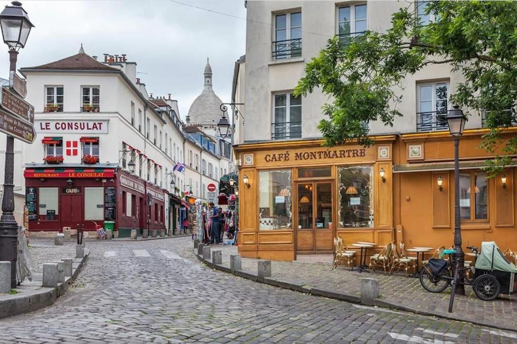 Relax In A Stylish Flat In Montmartre Paris Exterior foto